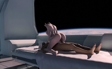 Hot japanese babe gets fucked hard on orbital space station