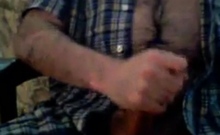 Bear Daddy Jerks Off, Shoots a Big Load