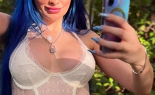 Jewelz Blu Is A Wild Woman When You Bring Her Outdoors