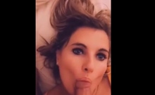 French Girl Sucks Me At Home