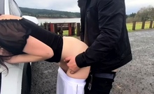 Neversatisfiedxo - Road Trip With My Bull And He Cucks My