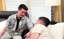 Stud Derek Spears Lick Fuck And Breeds Transman Colby Tate
