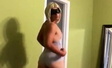 Femboy Victor Wears A One-piece