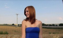 Slim Redhead Linda Sweet Fucked For Cash